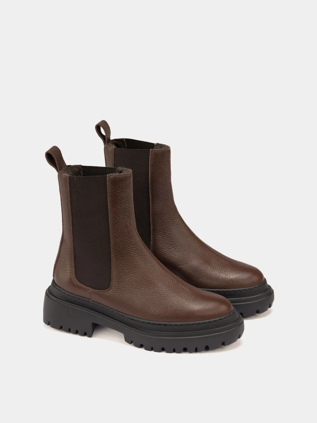 Cortina Brown Lined Boot - Image 3