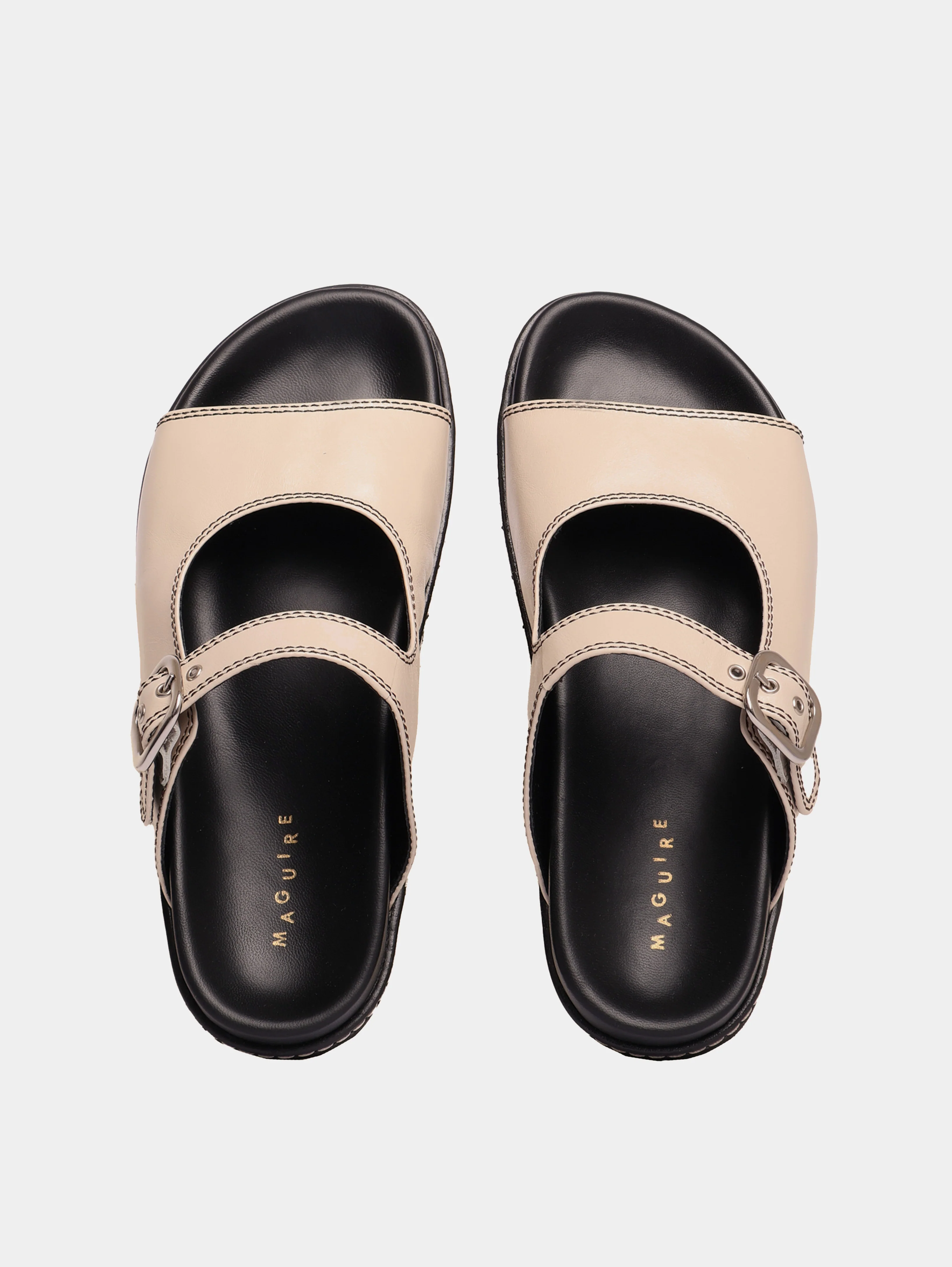 Madeira Cream Sandal - Image 5