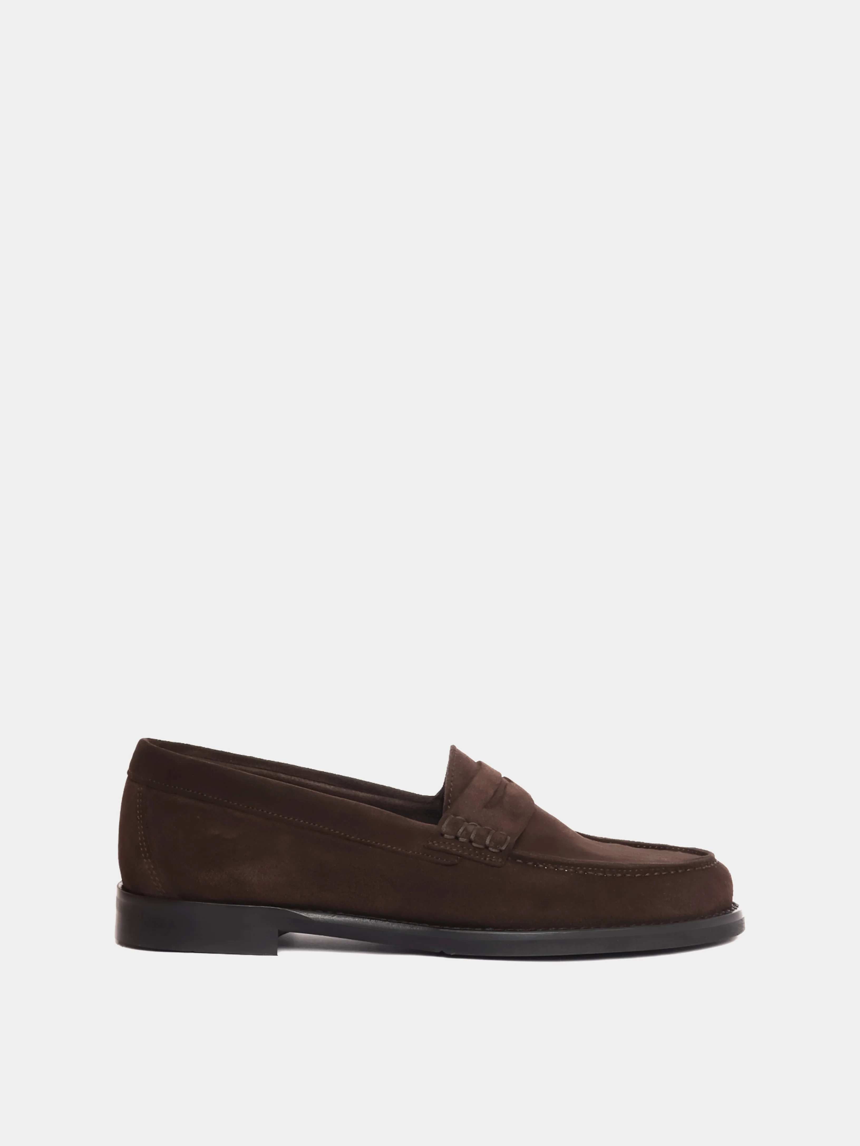 Napoli Brown Suede Loafer