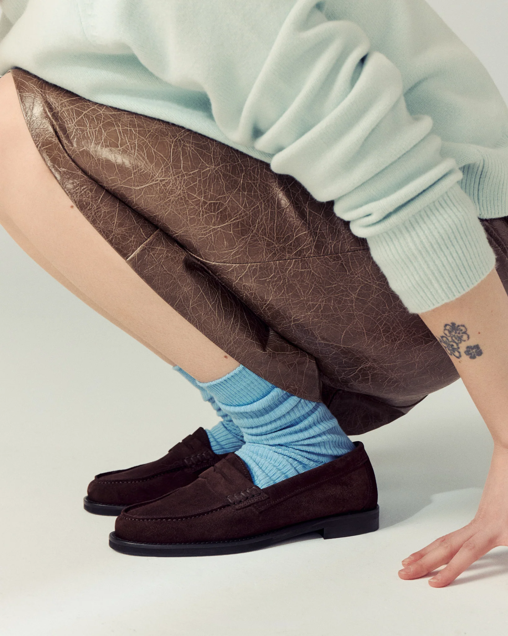 Napoli Brown Suede Loafer - Image 2