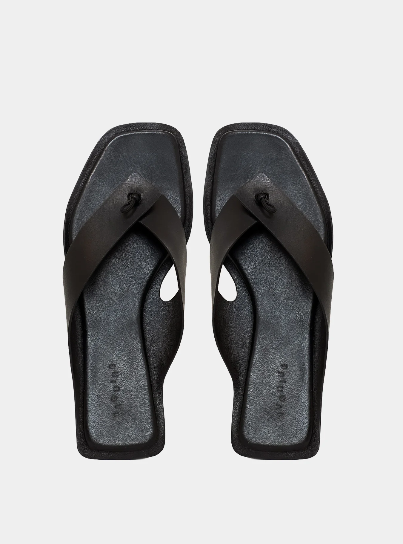 Olvera Black Sandal - Image 3