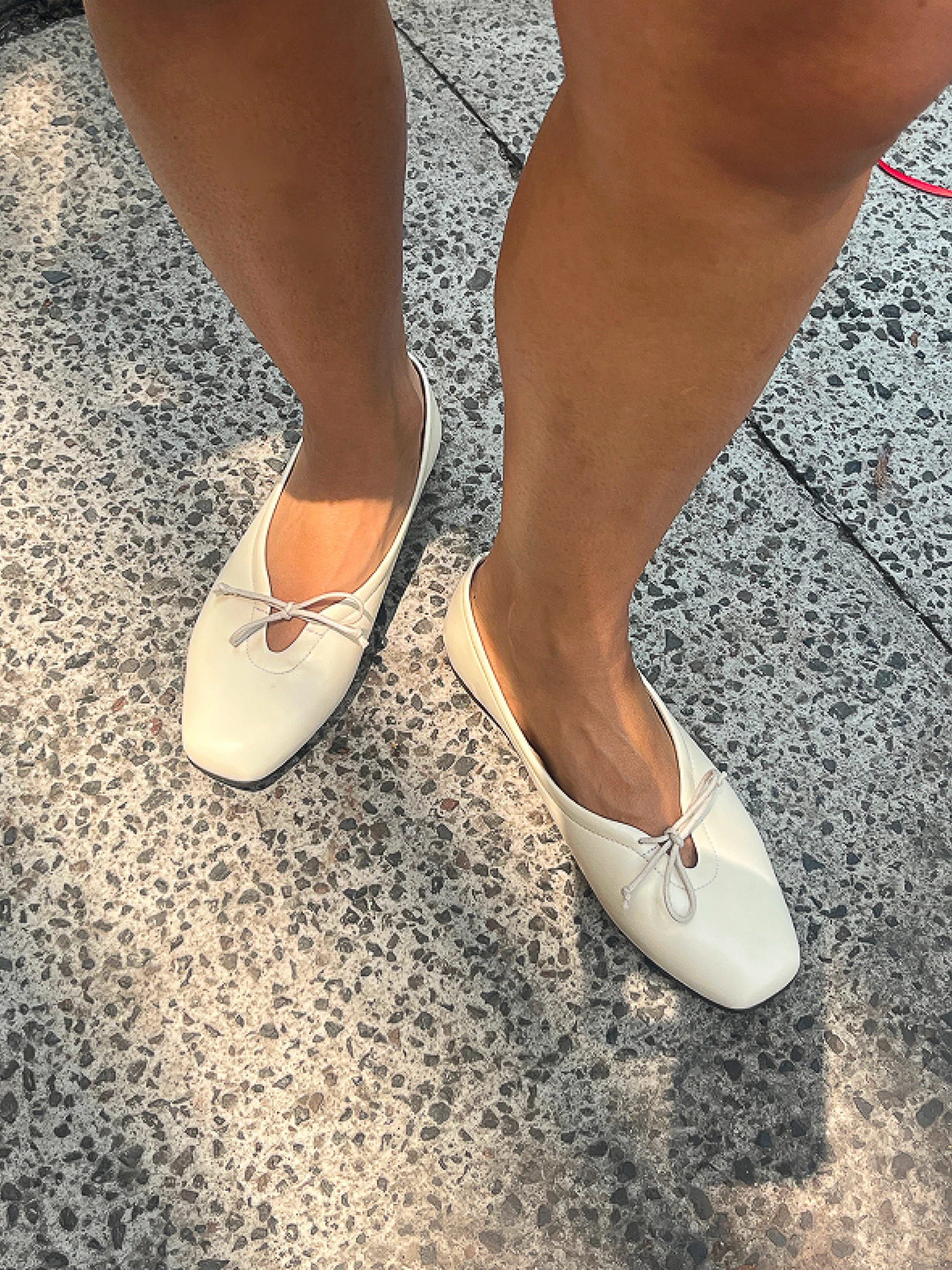 Prato Cream Ballerina - Image 6
