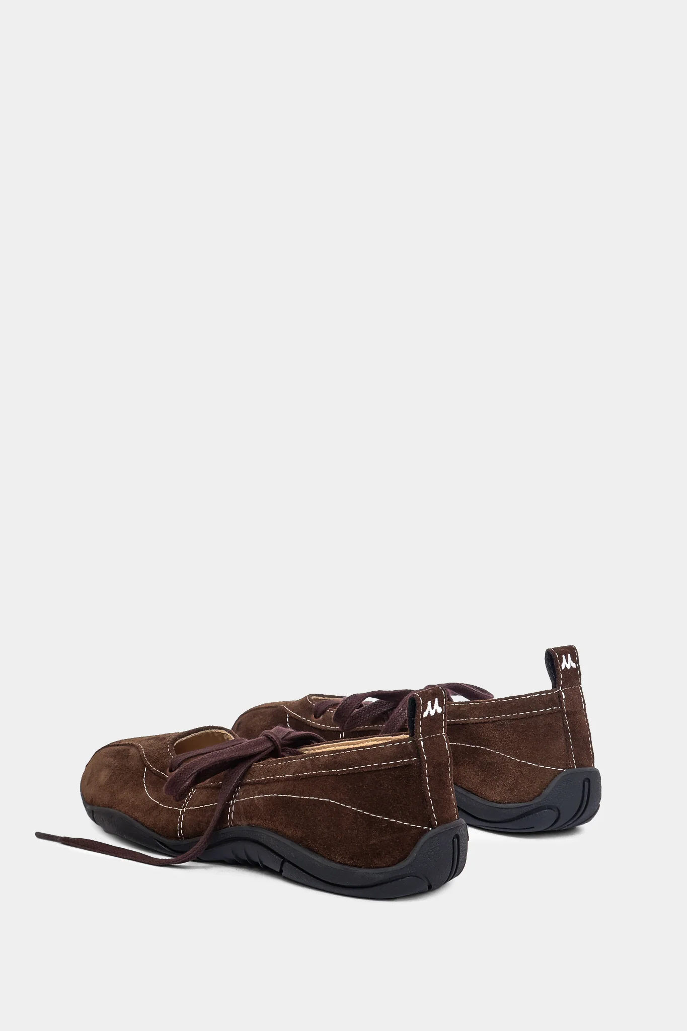 Zava Brown Suede Ballerina - Image 5